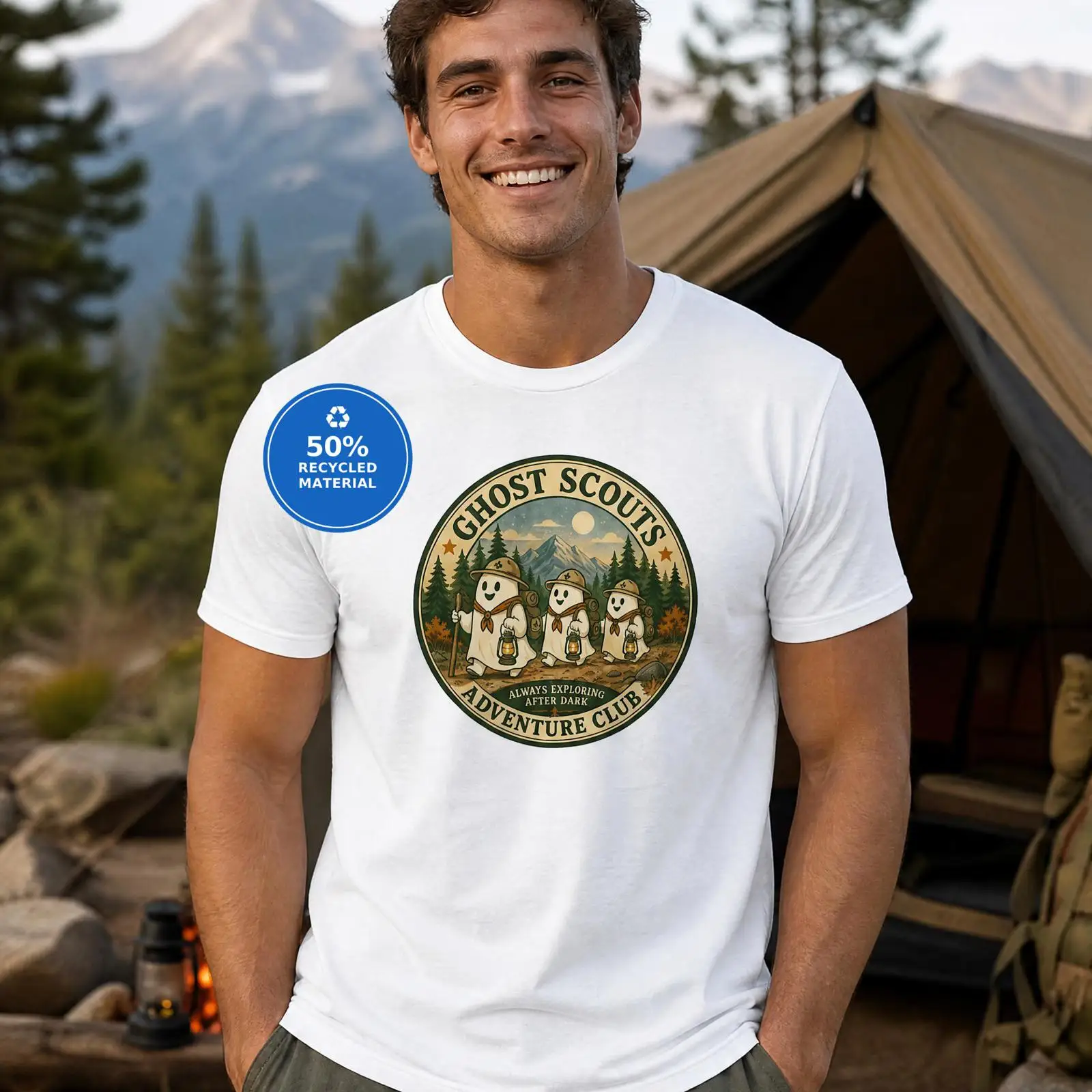 Ghost Scouts Adventure Club T  - Outdoor Adventure Club review and price