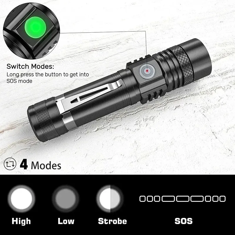 Rechargeable T6 Handheld Flash - Outdoor Adventure Travel review and price