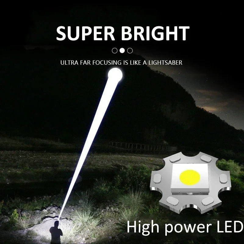 900000LM Powerful LED Flashlig - Outdoor Adventure Travel review and price