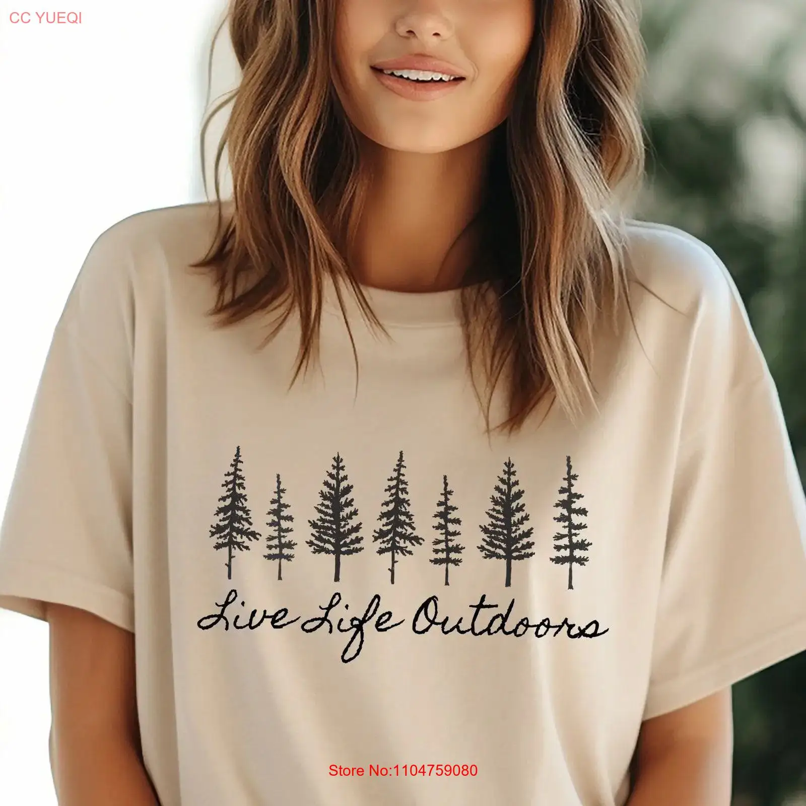 Camping T Shirt Live Life Outd - Outdoor Adventure North West review and price